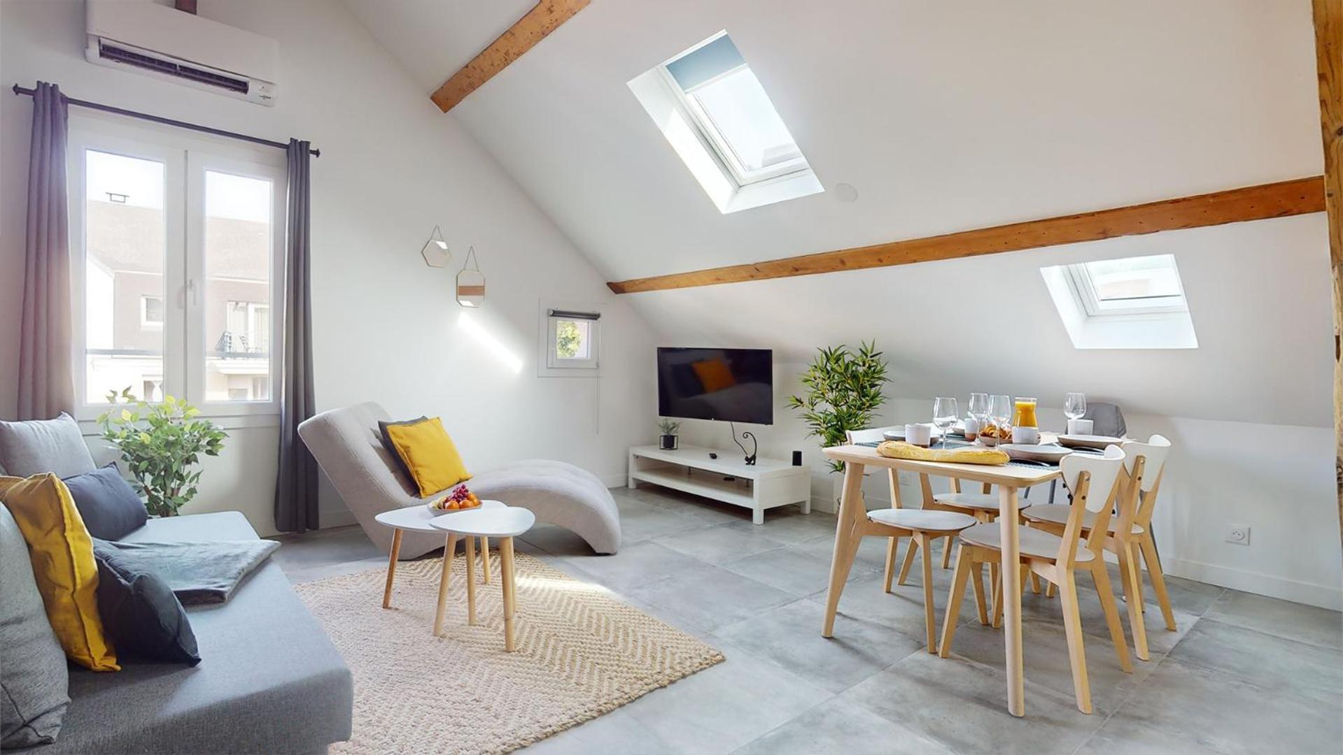 Magnifique Appartement- Proche Paris-Climatisation Аржантей Экстерьер фото