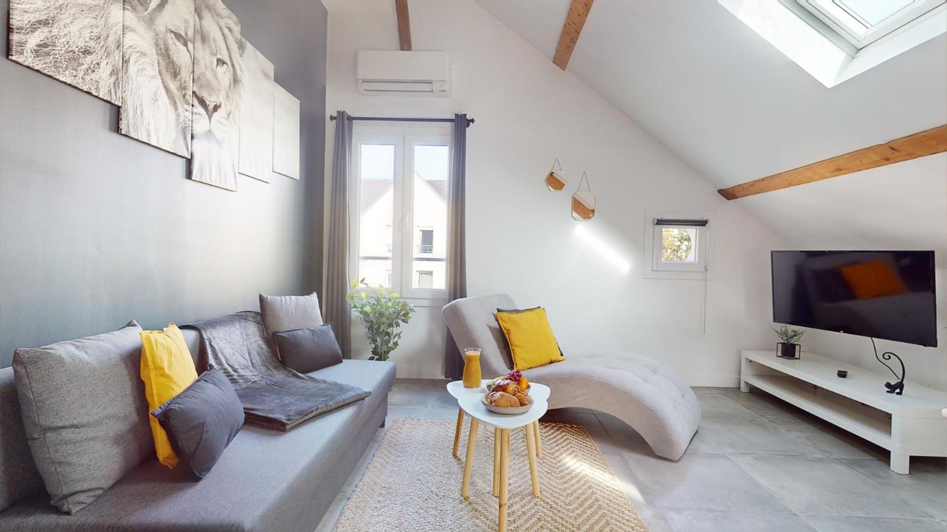 Magnifique Appartement- Proche Paris-Climatisation Аржантей Экстерьер фото